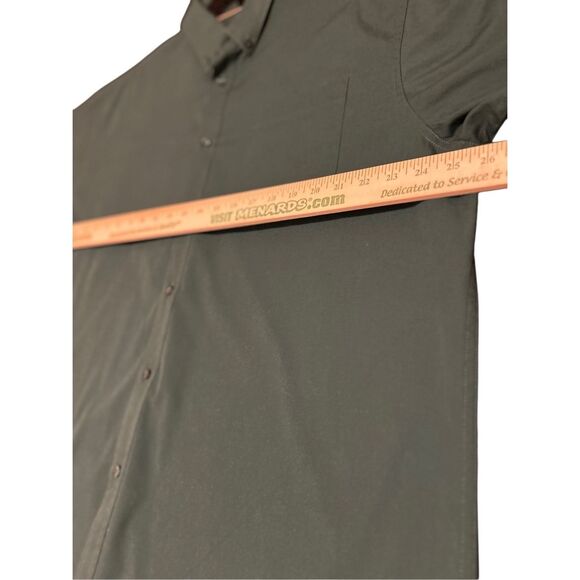 Edward’s Green Button Down Long Sleeve Casual Dress Shirt Men’s Size XL - Picture 5 of 9